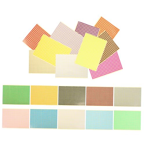 Housoutil 1 Satz Farbiges Dot -etikettpapier Geformt Aufkleber Kreis Runde Farbcodierungsetiketten Bunt Farbe Farbige Etiketten Farbcodierungsetiketten Mit Punkten Pvc Selbstklebend 20 Blatt Housoutil 1 Satz Farbiges Dot -etikettpapier Geformt Aufkleber Kreis Runde Farbcodierungsetiketten Bunt Farbe Farbige Etiketten Farbcodierungsetiketten Mit Punkten Pvc Selbstklebend 20 Blatt von Housoutil