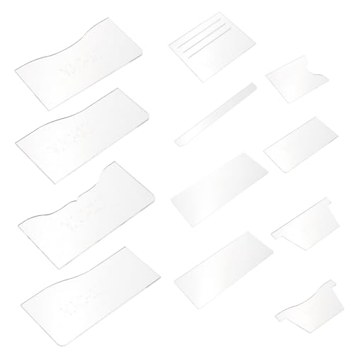 Housoutil 1 Satz Geldbörse Muster Vorlage Diy Brieftaschen Schablonen mit Präzisen Maßen Langlebig und Benutzerfreundlich für Lederhandwerk und Projekte Housoutil 1 Satz Geldbörse Muster Vorlage Diy Brieftaschen Schablonen mit Präzisen Maßen Langlebig und Benutzerfreundlich für Lederhandwerk und Projekte von Housoutil