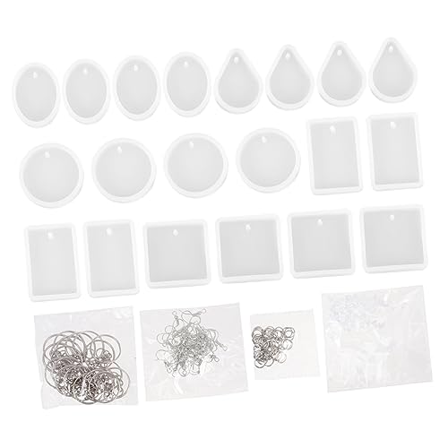 Housoutil 1 Satz Geometrische Schlüsselanhänger Gießform für Schmuckherstellung Wasserdichte Silikonformen für Diy Anhänger Ohrschmuck und Schlüsselanhänger Teiliges Housoutil 1 Satz Geometrische Schlüsselanhänger Gießform für Schmuckherstellung Wasserdichte Silikonformen für Diy Anhänger Ohrschmuck und Schlüsselanhänger Teiliges von Housoutil