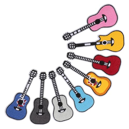 Housoutil 1 Satz Gitarren-stoffaufkleber Kleidung Gitarrenpatches Für Abdeckung Gitarrenapplikationen Bestickt Strassapparat Stoffflecken Nähen Im Freien Klebrig Aufkleber Patches 8 Stück Housoutil 1 Satz Gitarren-stoffaufkleber Kleidung Gitarrenpatches Für Abdeckung Gitarrenapplikationen Bestickt Strassapparat Stoffflecken Nähen Im Freien Klebrig Aufkleber Patches 8 Stück von Housoutil