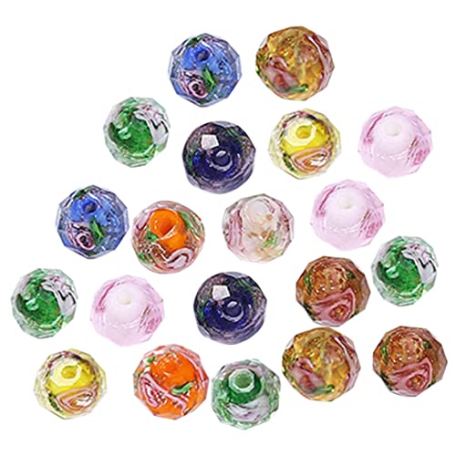Housoutil 1 Satz Glasschliffperlen Halskettenperlen Für Armbänder Winzige Perlen Flache Perlen Charms Klare Bastelperlen Glasperlen Zur Schmuckherstellung DIY Perlen 20 Stück Housoutil 1 Satz Glasschliffperlen Halskettenperlen Für Armbänder Winzige Perlen Flache Perlen Charms Klare Bastelperlen Glasperlen Zur Schmuckherstellung DIY Perlen 20 Stück von Housoutil