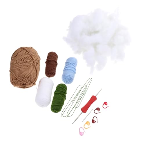 Housoutil 1 Satz Häkelblumen für Anfänger Diy Pflanzen Dekoration mit Hochwertigem Garn Anleitung und Werkzeug für Bastelprojekte Blaues Materialpaket Housoutil 1 Satz Häkelblumen für Anfänger Diy Pflanzen Dekoration mit Hochwertigem Garn Anleitung und Werkzeug für Bastelprojekte Blaues Materialpaket von Housoutil