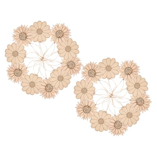 Housoutil 1 Satz Holzblumen Scheiben DIY Unvollendete Holzblumen Ausschnitte für Kreative Malprojekte Teiliges Robustem Naturholz für Bastelarbeiten und Dekorationen Housoutil 1 Satz Holzblumen Scheiben DIY Unvollendete Holzblumen Ausschnitte für Kreative Malprojekte Teiliges Robustem Naturholz für Bastelarbeiten und Dekorationen von Housoutil