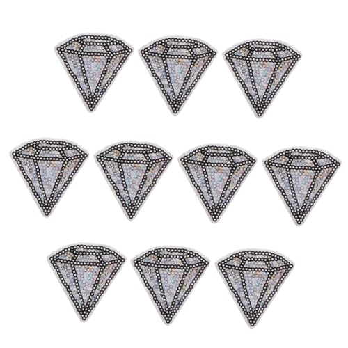 Housoutil 1 Satz Kreative Patches Mit Pailletten Im Diamantmuster Vielseitige Applikationen Für Kleidung Taschen Und Bastelarbeiten Selbstklebend 12 Stück Housoutil 1 Satz Kreative Patches Mit Pailletten Im Diamantmuster Vielseitige Applikationen Für Kleidung Taschen Und Bastelarbeiten Selbstklebend 12 Stück von Housoutil