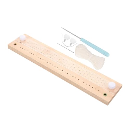 Housoutil 1 Satz Locher-Ordner Maschine Handwerk Herstellung machen Bindung Buchzubehör Kit zum erneuten Binden von Büchern Buch Reparaturset Buchbindematerial Buchbau-Kit hölzern von Housoutil