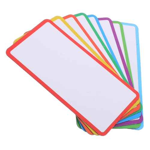 Housoutil 1 Satz Magnetische Namens Aufkleber Blau Magnetisches Namensschild Bunt Klein Kühlschrank Namensschild-magnete Magnetische Anhänger Für Den Haushalt Beschichtetes Papier 24 Stück von Housoutil
