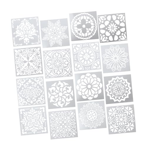 Housoutil 1 Satz Malvorlage Schablonen Formen Mandala-schablone Malschablonen Für Wände Bastelschablonen Zubehör Für Schablonenmalerei Schablonen Zum Zeichnen Das Haustier 16 Stück Housoutil 1 Satz Malvorlage Schablonen Formen Mandala-schablone Malschablonen Für Wände Bastelschablonen Zubehör Für Schablonenmalerei Schablonen Zum Zeichnen Das Haustier 16 Stück von Housoutil