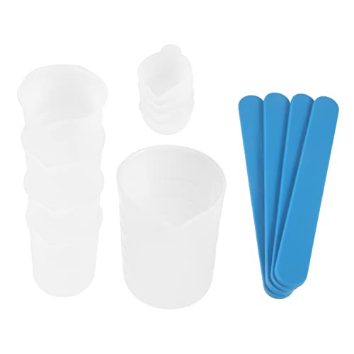 Housoutil 1 Satz Messbecher-Set aus Silikon Bastelbedarf Messbecher selber machen DIY Kristallharzwerkzeug Epoxidharz-Mischbecher Epoxid-Mischbecher DIY-Mischwerkzeuge Kieselgel Housoutil 1 Satz Messbecher-Set aus Silikon Bastelbedarf Messbecher selber machen DIY Kristallharzwerkzeug Epoxidharz-Mischbecher Epoxid-Mischbecher DIY-Mischwerkzeuge Kieselgel von Housoutil
