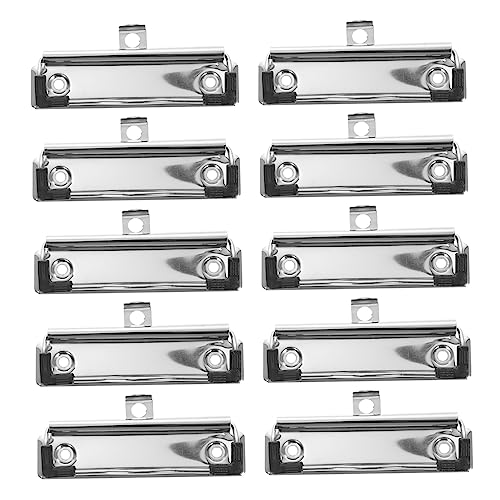 Housoutil 1 Satz Metall Klemmbrett Clips Dokumenten Halterungen Mit Gummifüßen Büro Und Schulzubehör Für Sicheres Von Unterlagen 15 Stück Housoutil 1 Satz Metall Klemmbrett Clips Dokumenten Halterungen Mit Gummifüßen Büro Und Schulzubehör Für Sicheres Von Unterlagen 15 Stück von Housoutil