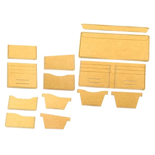 Housoutil 1 Satz Nähen Wallet-vorlage Schablone Vorlage Für Ledermuster Vorlagen Für Geldbörsenmuster Mustervorlage Für Lederbrieftaschen Wallet-tool Quiltvorlagen Zum Handquilten Acryl von Housoutil