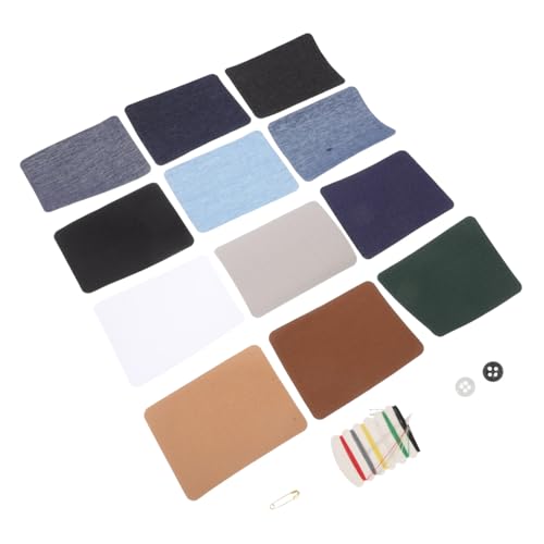 Housoutil 1 Satz Patch-Patch reparatur stoff gestickte Aufnäher Bügelflicken für Kleidung schwarz Stoffflicken aufbügeln Knieflicken für Hosen gestickter Kleidungsfleck Hosenaufnäher Housoutil 1 Satz Patch-Patch reparatur stoff gestickte Aufnäher Bügelflicken für Kleidung schwarz Stoffflicken aufbügeln Knieflicken für Hosen gestickter Kleidungsfleck Hosenaufnäher von Housoutil