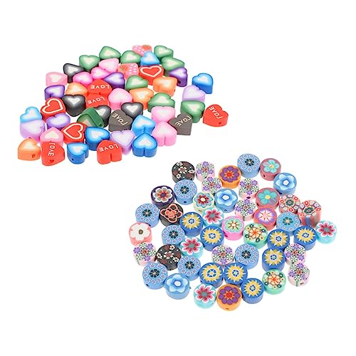 Housoutil 1 Satz Polymer Clay Slices Diy Ohrstecker Zubehör Herz Runde Formen Für Schmuckherstellung Bastelperlen Für Armbänder Und Ohrringe Vielseitige Handwerksideen 200 Stück von Housoutil