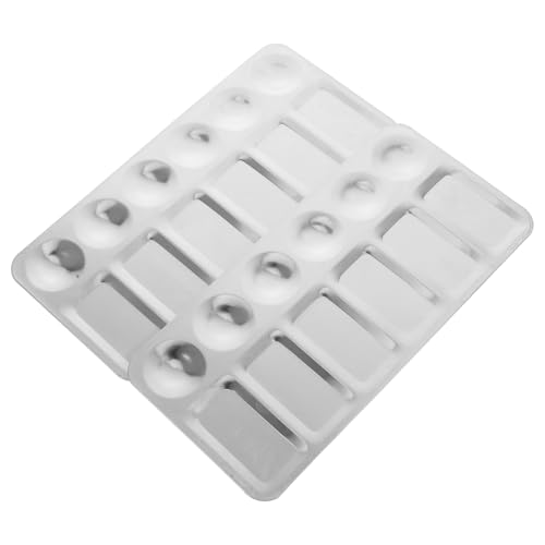 Housoutil 1 Satz Praktische Mischplatte Für Acrylfarben Pigmente Und Malerei Langlebige Und Wiederverwendbare Farbtrays Für Kreative Projekte 2 Stück von Housoutil