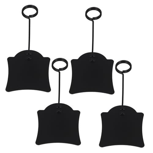 Housoutil 1 Satz Preisschild -clip Etikett Supermarkt Zeichenhalter Clips Display-clip-halter T-förmiger Clip Clips Für Einzelhandelsschilder Beschreibbarer Tag -clip Eisen Schwarz 4 Stück Housoutil 1 Satz Preisschild -clip Etikett Supermarkt Zeichenhalter Clips Display-clip-halter T-förmiger Clip Clips Für Einzelhandelsschilder Beschreibbarer Tag -clip Eisen Schwarz 4 Stück von Housoutil