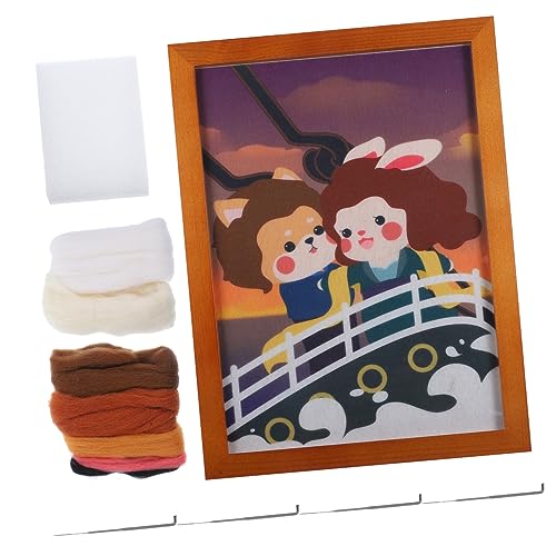 Housoutil 1 Satz Punch Needle Stickerei für Anfänger Diy Kit mit Hochwertigen Materialien für Projekte Freizeitgestaltung Einfach zu Verwenden und Dekoration Housoutil 1 Satz Punch Needle Stickerei für Anfänger Diy Kit mit Hochwertigen Materialien für Projekte Freizeitgestaltung Einfach zu Verwenden und Dekoration von Housoutil