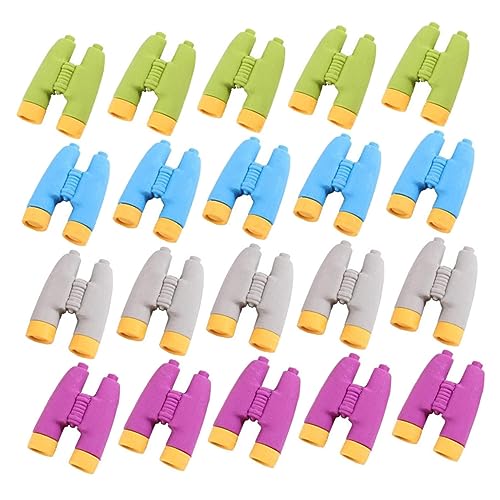 Housoutil 1 Satz Radiergummis Für Bunte Schulstationery Süßes Design Für Schulstart Belohnung 24 Stück von Housoutil