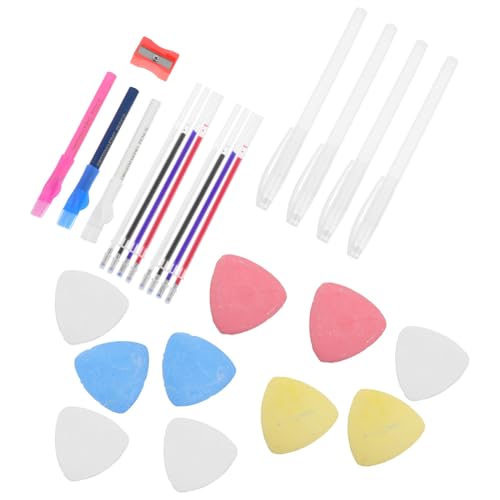Housoutil 1 Satz Schnittmarker Stift Set für Stoffe Teilig Ergonomisch Löschbar und Präzise für Schneiderarbeiten für Quilten und Nähprojekte von Housoutil
