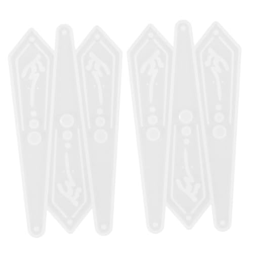 Housoutil 1 Satz Silikon Gießform Für Lesezeichen Dekorative Fächer Mold Für Diy Basteln Epoxidharz Formen Wiederverwendbar Und Kompakt Für Und Scrapbooking 2 Stücke Housoutil 1 Satz Silikon Gießform Für Lesezeichen Dekorative Fächer Mold Für Diy Basteln Epoxidharz Formen Wiederverwendbar Und Kompakt Für Und Scrapbooking 2 Stücke von Housoutil