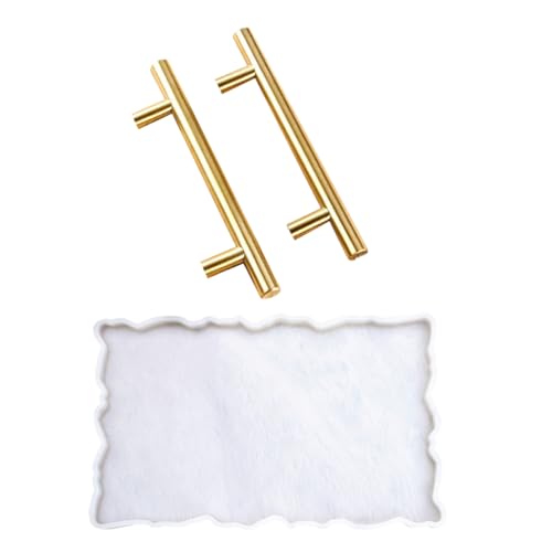 Housoutil 1 Satz Silikon Tray Mold für Diy Bastelprojekte Formen für Epoxidharz und Gießarbeiten Flexibles und Langlebiges Silikon für Herstellung von Tischplatten und Dekorativen Tabletts von Housoutil