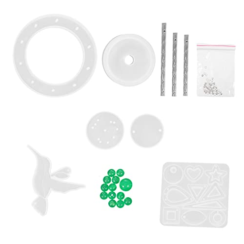 Housoutil 1 Satz Silikon Windspiel Anhänger Form Diy Windspiel Gießform für Dekorationen Vielseitig Einsetzbar und Wiederverwendbar für Handwerksprojekte und von Housoutil