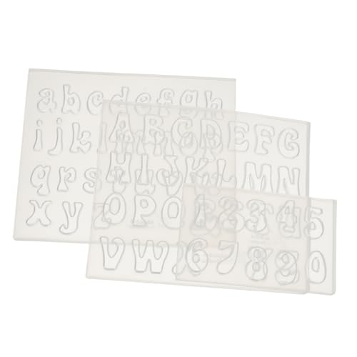 Housoutil 1 Satz Silikonform Für Epoxidharz Teiliges Diy Buchstaben Und Zahlen Mold Für Einzigartige Handwerksprojekte Wiederverwendbar Und Einfach Zu Reinigen Für Heimdekoration Und 3 Stück Housoutil 1 Satz Silikonform Für Epoxidharz Teiliges Diy Buchstaben Und Zahlen Mold Für Einzigartige Handwerksprojekte Wiederverwendbar Und Einfach Zu Reinigen Für Heimdekoration Und 3 Stück von Housoutil