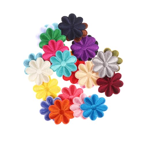 Housoutil 1 Satz Sonnenblumen Stickerei Aufnäher Zum Aufbügeln Dekorative Patches Für Kleidung Taschen Hüte Und Jeans Diy Applikationen Für Nähprojekte Stück von Housoutil