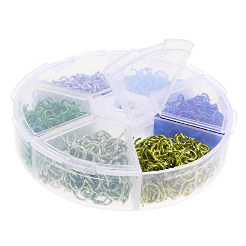 Housoutil 1 Satz Sprungring -verbindungsring Schlüssel Stecker Sprungringe Hochzeit Schmuckverbinder Für Die Schmuckherstellung Biegeringe Selber Basteln Aluminium 2box von Housoutil