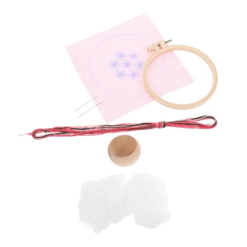 Housoutil 1 Satz Stickmaterialpaket Rundes Nadelkissen Nähnadelkissen Nadelhalter Stickerei-Nadelkissen Sticknadelkissen Nadelkissen zum Nähen Kissen für Nadeln Buche rot Housoutil 1 Satz Stickmaterialpaket Rundes Nadelkissen Nähnadelkissen Nadelhalter Stickerei-Nadelkissen Sticknadelkissen Nadelkissen zum Nähen Kissen für Nadeln Buche rot von Housoutil