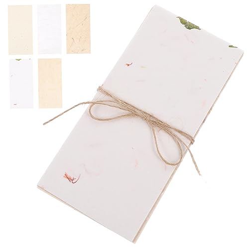 Housoutil 1 Satz Strukturpapier für Scrapbooking Bastelpapier für Diy Projekte Dekoratives Motivpapier für Handbücher Tagebücher und Bastelarbeiten Farbenfrohe Bastelmaterialien von Housoutil
