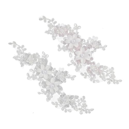 Housoutil 1 Satz Teiliges Blüten Stickapplikationen Diy Aufnäher Für Kreative Kleidungsgestaltung Selbstklebend Und Weiß Für Dekorationen Und 10 Stück Housoutil 1 Satz Teiliges Blüten Stickapplikationen Diy Aufnäher Für Kreative Kleidungsgestaltung Selbstklebend Und Weiß Für Dekorationen Und 10 Stück von Housoutil