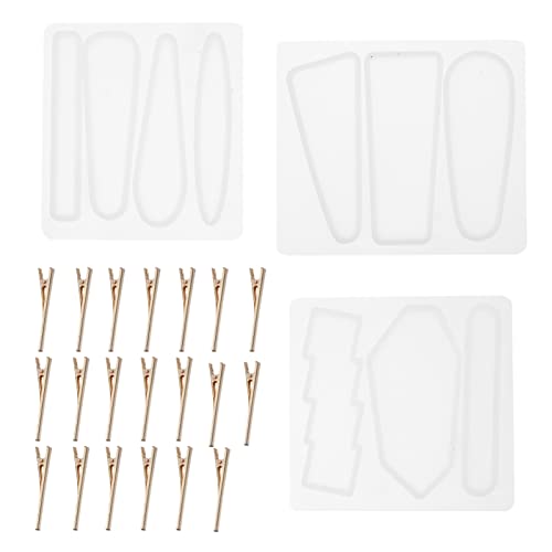 Housoutil 1 Satz Teiliges Diy Epoxidharz Haarclip Set Multifunktionale Gießform Für Kreative Schmuckherstellung Und Handwerksprojekte Für Diy Fans Und 23 Stück Housoutil 1 Satz Teiliges Diy Epoxidharz Haarclip Set Multifunktionale Gießform Für Kreative Schmuckherstellung Und Handwerksprojekte Für Diy Fans Und 23 Stück von Housoutil