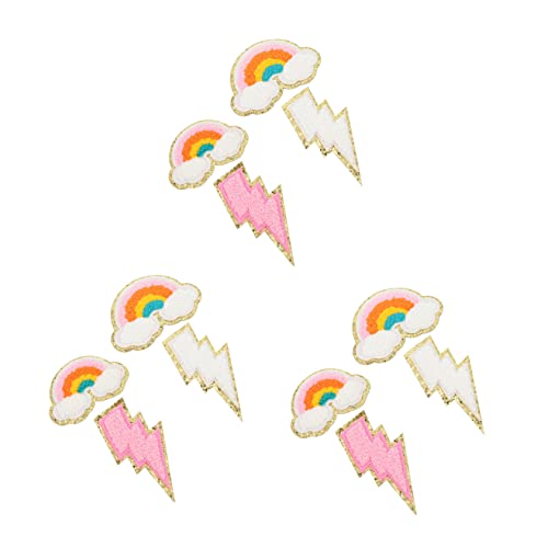 Housoutil 1 Satz Teiliges Gestickte Applikationen Regenbogen Patches Für Diy Kleidung Selbstklebend Farbenfroh Zum Abdecken Von Löchern Und Flecken 14 Stück Housoutil 1 Satz Teiliges Gestickte Applikationen Regenbogen Patches Für Diy Kleidung Selbstklebend Farbenfroh Zum Abdecken Von Löchern Und Flecken 14 Stück von Housoutil