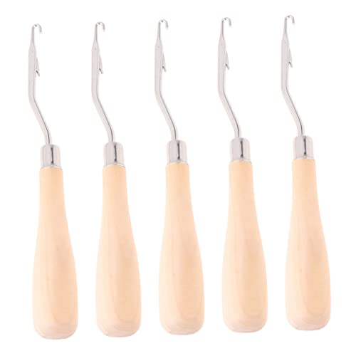 Housoutil 1 Satz Teiliges Häkelnadeln Für Haarverlängerungen Holzgriff Diy Loop Nadelwerkzeug Für Dreadlocks Und Perücken Langlebig Und Leicht Zu Handhaben 5 Stück Housoutil 1 Satz Teiliges Häkelnadeln Für Haarverlängerungen Holzgriff Diy Loop Nadelwerkzeug Für Dreadlocks Und Perücken Langlebig Und Leicht Zu Handhaben 5 Stück von Housoutil