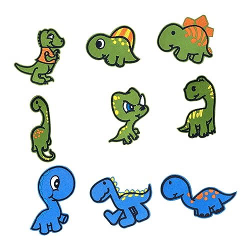 Housoutil 1 Satz Teiliges Niedlicher Dinosaurier Stickerei Patches Für T Shirt Jeans Applikationen Für Diy Kleidung Langlebige Und Dekorative Textilaufkleber Einfach Zu Verwenden 9 Stück Housoutil 1 Satz Teiliges Niedlicher Dinosaurier Stickerei Patches Für T Shirt Jeans Applikationen Für Diy Kleidung Langlebige Und Dekorative Textilaufkleber Einfach Zu Verwenden 9 Stück von Housoutil