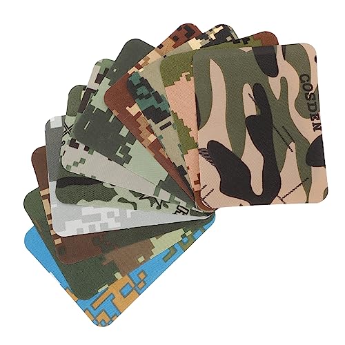 Housoutil 1 Satz Teiliges Rechteckiger Bügel Patches Reparatur Patches Für Kleidung Zum Dekorieren Und Verstärken Von Textilien Vielseitig Einsetzbar Für Kissen Pullover Und Hemden 11 Stück von Housoutil