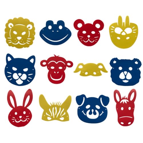 Housoutil 1 Satz Teiliges Set Diy Malvorlagen mit Cartoon Tiermotiven Bunte Wiederverwendbare Schablonen für Kreative für Zeichnen und Basteln Fördert Fantasie und Geschicklichkeit Housoutil 1 Satz Teiliges Set Diy Malvorlagen mit Cartoon Tiermotiven Bunte Wiederverwendbare Schablonen für Kreative für Zeichnen und Basteln Fördert Fantasie und Geschicklichkeit von Housoutil