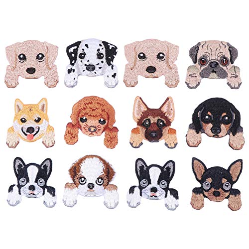 Housoutil 1 Satz Teiliges Set Hundepatch Aufnäher Für Kleidung Diy Stickerei Aufnäher Vielseitige Stoffapplikationen Zum Aufbügeln Oder Nähen Zur Individuellen Gestaltung Von 12 Stück Housoutil 1 Satz Teiliges Set Hundepatch Aufnäher Für Kleidung Diy Stickerei Aufnäher Vielseitige Stoffapplikationen Zum Aufbügeln Oder Nähen Zur Individuellen Gestaltung Von 12 Stück von Housoutil
