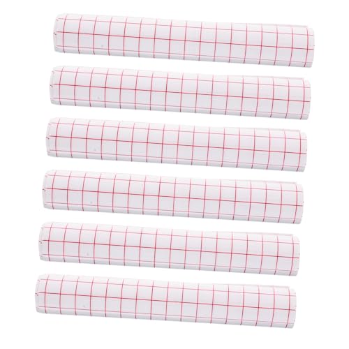Housoutil 1 Satz Teiliges Transferband Mit Rasterdesign Für Vinylaufkleber Portable Übertragungstape Für Fensterdekoration Einfaches Positionieren Und Übertragen Von Designs 6 Stück Housoutil 1 Satz Teiliges Transferband Mit Rasterdesign Für Vinylaufkleber Portable Übertragungstape Für Fensterdekoration Einfaches Positionieren Und Übertragen Von Designs 6 Stück von Housoutil