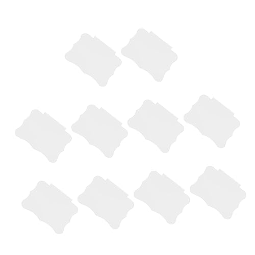 Housoutil 1 Satz Teiliges Wiederverwendbare Pvc Etikettenhalter Für Küchenorganisation Abwischbare Beschriftungen Für Körbe Flexible Anwendung Wohnzimmer Und Lagerraum 10 Stück von Housoutil