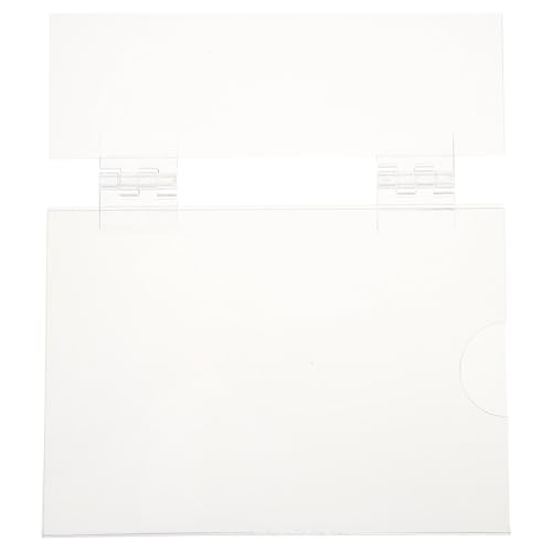 Housoutil 1 Satz Transparenter Acryl Etikettenhalter Preisschild Display für Supermärkte Geschäfte und Malls Leicht zu Installieren für Langfristige Nutzung Verschiedenen Umgebungen von Housoutil