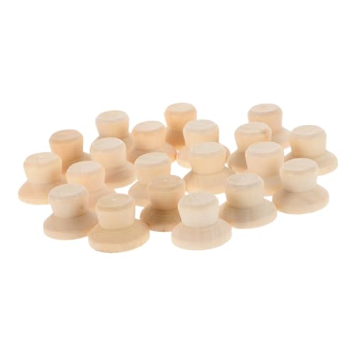 Housoutil 1 Satz Unlackierte Holzpuppen Hüte Für Diy Bastelideen Unfertige Holzfiguren Dekorative Hüte Für Bastelbedarf Holzspielzeug Für Weihnachten 40 Stück Housoutil 1 Satz Unlackierte Holzpuppen Hüte Für Diy Bastelideen Unfertige Holzfiguren Dekorative Hüte Für Bastelbedarf Holzspielzeug Für Weihnachten 40 Stück von Housoutil
