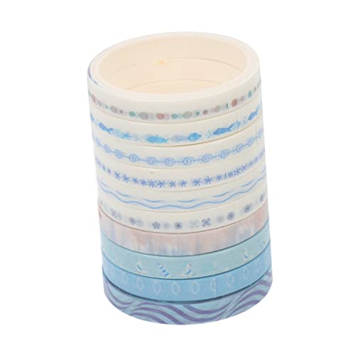 Housoutil 1 Satz Vintage Washi Tape Set Dekoratives Klebeband Für Diy Scrapbooking Handwerk Farbenfrohe Muster Für Planner Kreative Projekte 30 Rollen von Housoutil