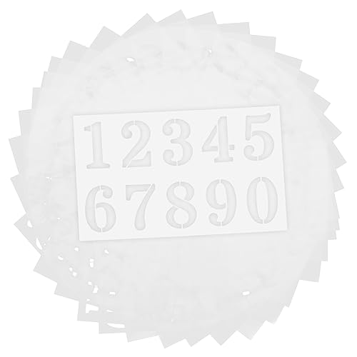 Housoutil 1 Satz Vorlage Für Englisches Alphabet Briefe Schablone Wiederverwendbar Kalligraphie Malerei Alphabettafel Buchstabenform Alphabet-wanddekoration Bastelplastik Weiß Das Haustier Housoutil 1 Satz Vorlage Für Englisches Alphabet Briefe Schablone Wiederverwendbar Kalligraphie Malerei Alphabettafel Buchstabenform Alphabet-wanddekoration Bastelplastik Weiß Das Haustier von Housoutil