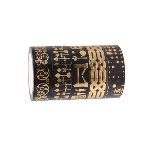 Housoutil 1 Satz Washi Tape Dekoratives Klebeband Verschiedenen Designs Für Diy Projekte Journale Fotoalben Und Für Kreative Bastelarbeiten Und Dekoration 5rollen Housoutil 1 Satz Washi Tape Dekoratives Klebeband Verschiedenen Designs Für Diy Projekte Journale Fotoalben Und Für Kreative Bastelarbeiten Und Dekoration 5rollen von Housoutil