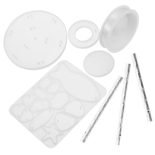 Housoutil 1 Satz Windspielform Aus Epoxidharz Mit Formen Für Hängende Windspiele Diy Wind Chimes Silikonform Formen Für Windspiele Gießen Von Windspielen Silikon-kit Kieselgel Housoutil 1 Satz Windspielform Aus Epoxidharz Mit Formen Für Hängende Windspiele Diy Wind Chimes Silikonform Formen Für Windspiele Gießen Von Windspielen Silikon-kit Kieselgel von Housoutil