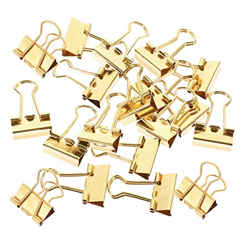 Housoutil 1 Schachtel Binder Clips aus Metall Dekorative Büroklammern Multifunktions Clips für Schüler und Büro Gold Zufällige Aufkleber Housoutil 1 Schachtel Binder Clips aus Metall Dekorative Büroklammern Multifunktions Clips für Schüler und Büro Gold Zufällige Aufkleber von Housoutil