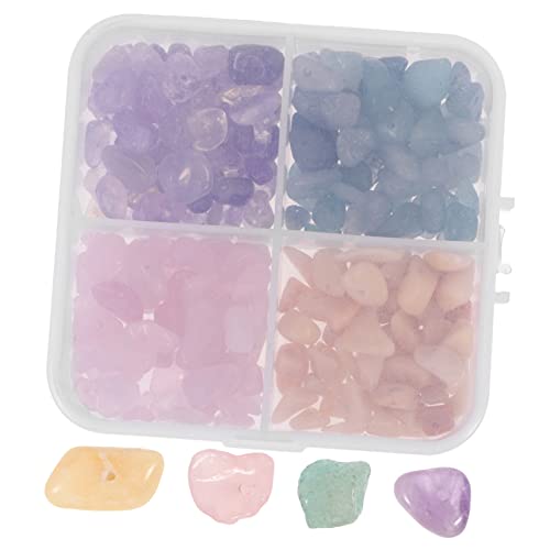 Housoutil 1 Schachtel Kiesbox Steinperlen natürliche Edelstein-Chip-Perlen Steine für Schmuck selbstgemachte Steine lose Edelsteine Stein zum Selbermachen unregelmäßige Splittersteinperle Housoutil 1 Schachtel Kiesbox Steinperlen natürliche Edelstein-Chip-Perlen Steine für Schmuck selbstgemachte Steine lose Edelsteine Stein zum Selbermachen unregelmäßige Splittersteinperle von Housoutil