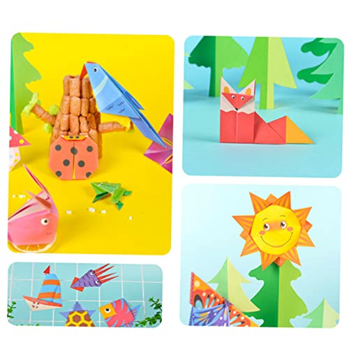 Housoutil 1 Schachtel Origami Papiere für Bastelmaterialien mit Cartoon Tiermotiven für Einfache Faltanleitungen Perfektes Lernspielzeug für Gemeinsame Aktivitäten Housoutil 1 Schachtel Origami Papiere für Bastelmaterialien mit Cartoon Tiermotiven für Einfache Faltanleitungen Perfektes Lernspielzeug für Gemeinsame Aktivitäten von Housoutil