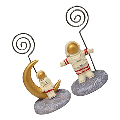 Housoutil 1 Set 2 Stück Astronauten Fotoordner Schreibtisch Schmuckhalter Büroklammern Fotoklammern Fotoclip Für Zuhause Bild Feste Klammern Memo Klemme Notizklammer Memo Clip Housoutil 1 Set 2 Stück Astronauten Fotoordner Schreibtisch Schmuckhalter Büroklammern Fotoklammern Fotoclip Für Zuhause Bild Feste Klammern Memo Klemme Notizklammer Memo Clip von Housoutil