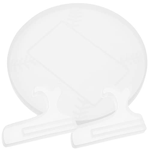 Housoutil 1 Set Baseball Fotorahmenform DIY Formen Rahmenformen Fondant Bilderrahmen Fotorahmen Herstellungsformen Silikonrahmenformen Fotorahmen Herstellungszubehör Weißes von Housoutil